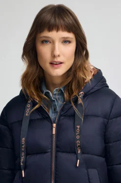 Polo Club Vestes*Veste Ingrid avec logo Bleu Marine