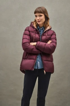 Polo Club Vestes*Veste Ingrid bordeaux avec logo Bourgogne