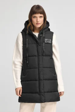 Polo Club Vestes*Veste longue réversible e avec logo Noir