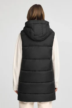 Polo Club Vestes*Veste longue réversible e avec logo Noir