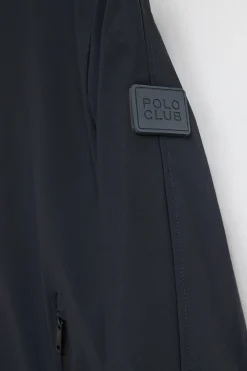 Polo Club Vestes*Veste Macket à capuche fixe et détails Bleu Marine