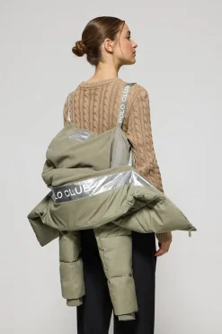 Polo Club Vestes*Veste matelassée Glacier avec capuche fixe et détails Vert