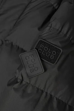 Polo Club Vestes*Veste e Midtown à capuche amovible et détails Noir