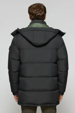 Polo Club Vestes*Veste e Midtown à capuche amovible et détails Noir