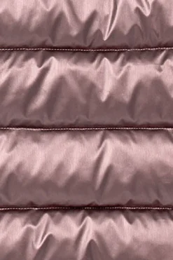 Polo Club Vestes*Veste à effet brillant Golden avec capuche amovible et détails Rose