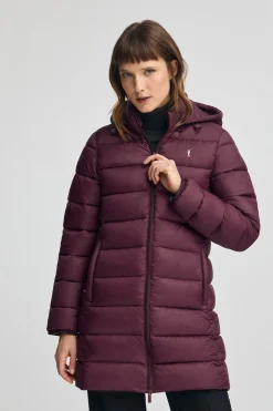 Polo Club Vestes*Veste Salima Embroidery bordeaux avec logo Rigby Go Bourgogne