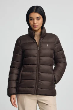 Polo Club Vestes*Veste Salma Embroidery avec logo Rigby Go Chocolat