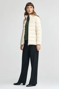 Polo Club Vestes*Veste Salma Embroidery écrue avec logo Rigby Go Beige