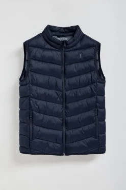Polo Club Vestes*Veste sans manches Chase ultralight avec écusson Rigby Go Bleu Marine