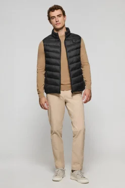 Polo Club Vestes*Veste sans manches Chase ultralight e avec écusson Rigby Go Noir