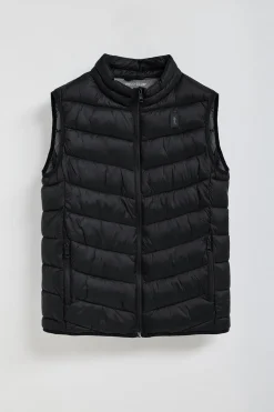 Polo Club Vestes*Veste sans manches Chase ultralight e avec écusson Rigby Go Noir