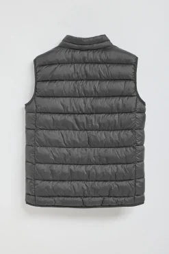 Polo Club Vestes*Veste sans manches Chase ultralight avec écusson Rigby Go Gris Foncé