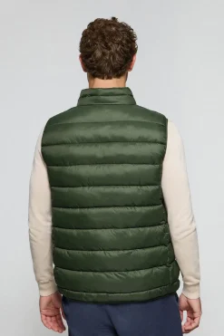 Polo Club Vestes*Veste sans manches Chase ultralight avec écusson Rigby Go Vert Foncé