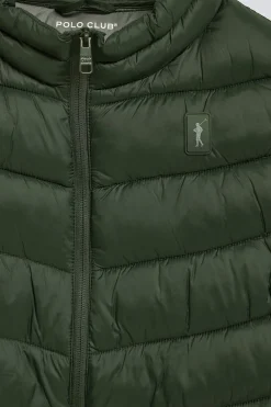 Polo Club Vestes*Veste sans manches Chase ultralight avec écusson Rigby Go Vert Foncé