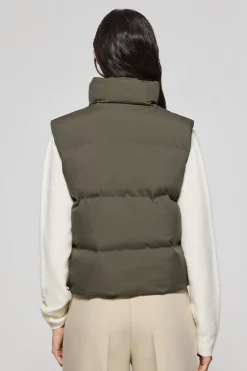 Polo Club Vestes*Veste sans manches matelassée e New York avec écusson Vert