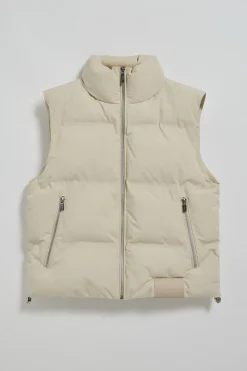 Polo Club Vestes*Veste sans manches matelassée New York avec écusson Beige