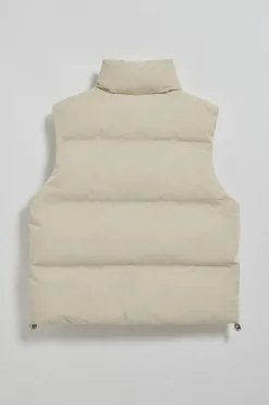 Polo Club Vestes*Veste sans manches matelassée New York avec écusson Beige