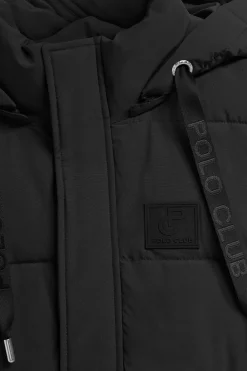 Polo Club Vestes*Veste sans manches e Tokio avec capuche amovible et détails Noir
