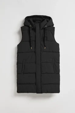 Polo Club Vestes*Veste sans manches e Tokio avec capuche amovible et détails Noir