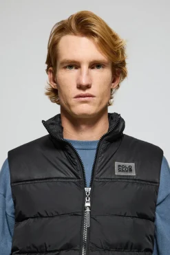 Polo Club Vestes*Veste sans manches e ultra-légère à écusson caoutchouté Noir
