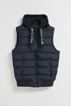 Polo Club Vestes*Veste sans manches rembourrée Canyon avec des détails Bleu Marine