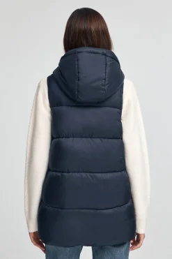 Polo Club Vestes*Veste sans manches rembourrée avec logo Bleu Marine