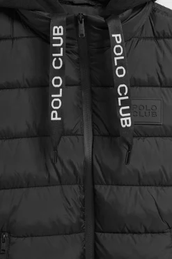 Polo Club Vestes*Veste sans manches rembourrée e Canyon avec des détails Noir