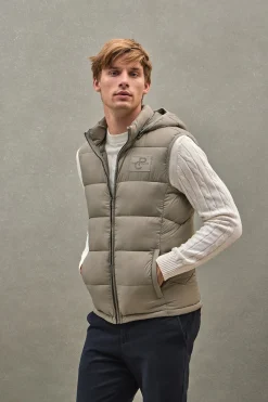 Polo Club Vestes*Veste sans manches ultralight couleur avec logo Pierre