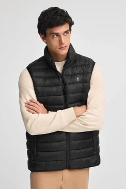 Polo Club Vestes*Veste sans manches ultralight e avec logo Rigby Go Noir