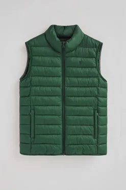 Polo Club Vestes*Veste sans manches ultralight avec logo Rigby Go Vert Bouteille