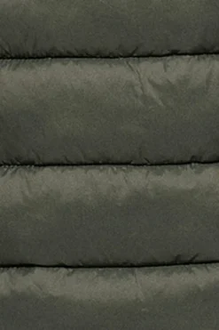 Polo Club Vestes*Veste sans manches ultralight verte Pau à capuche amovible et broderie PC Vert forêt