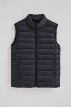 Polo Club Vestes*Veste sans manches ultralight avec logo Rigby Go Bleu Marine