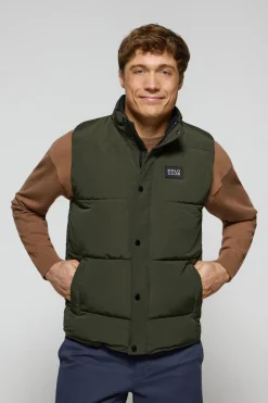 Polo Club Vestes*Veste sans manches e matelassée à écusson caoutchouté Vert