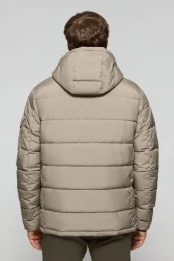 Polo Club Vestes*Veste St Moritz matelassée à capuche fixe et détails Beige
