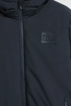 Polo Club Vestes*Veste St Moritz avec capuche et détails Bleu Marine