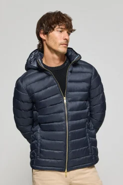 Polo Club Vestes*Veste ultralight Corey à capuche amovible et broderie PC Bleu Marine