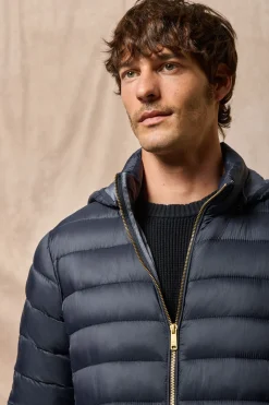 Polo Club Vestes*Veste ultralight Corey à capuche amovible et broderie PC Bleu Marine