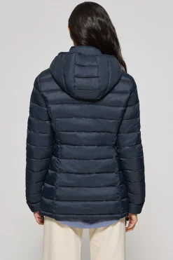 Polo Club Vestes*Veste ultralight Cintia à capuche amovible et broderie PC Bleu Marine