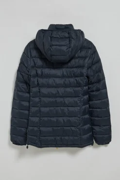 Polo Club Vestes*Veste ultralight Cintia à capuche amovible et broderie PC Bleu Marine