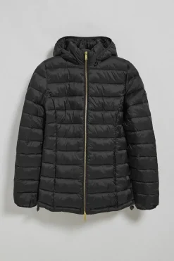 Polo Club Vestes*Veste ultralight e Cintia à capuche amovible et broderie PC Noir