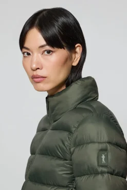 Polo Club Vestes*Veste ultralight Susanne verte avec écusson Rigby Go Vert forêt