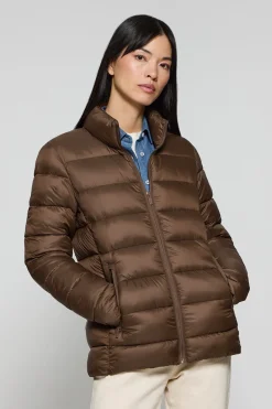 Polo Club Vestes*Veste ultralight Susanne marron avec écusson Rigby Go Brun