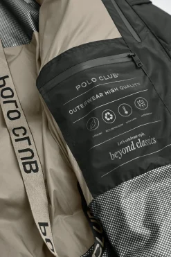 Polo Club Vestes*Veste Val Thorens e avec logo Noir
