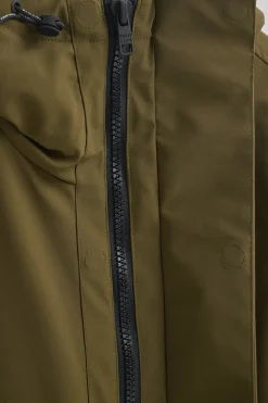 Polo Club Vestes*Veste Voguel kaki foncé avec logo Kaki foncée